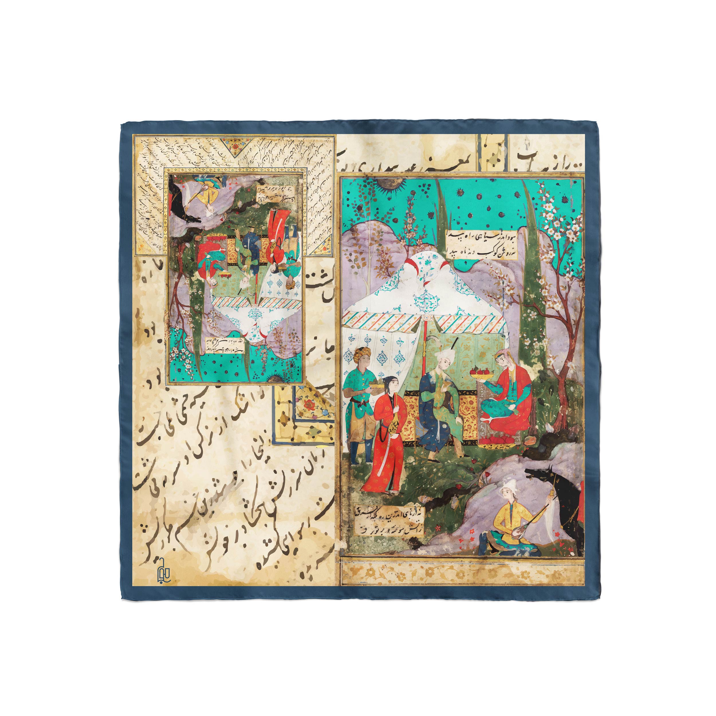 Khosro-&-Shiriin مینی اسکارف خسرو و شیرین - Image 1